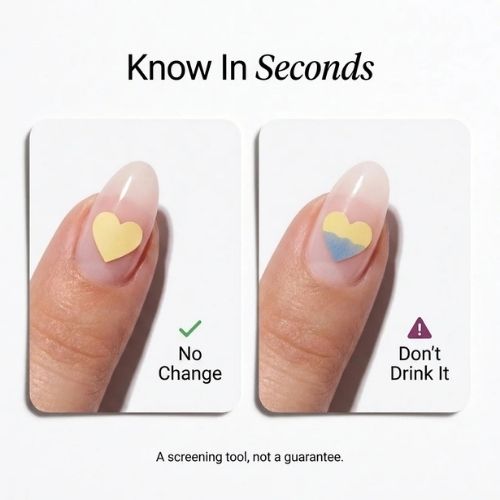 Drink Test Nail Stickers