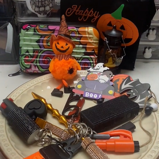 Halloween Self Defense Keychain