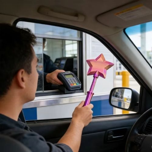 Magic Fairy Wand Credit Card Holder