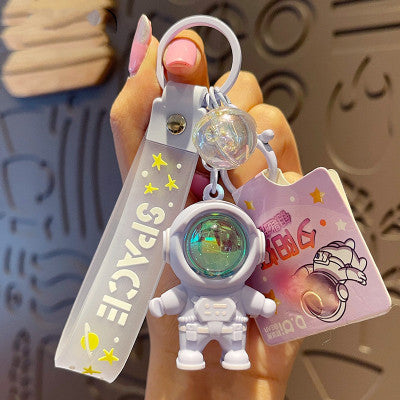 Astronaut Sunset Keychain