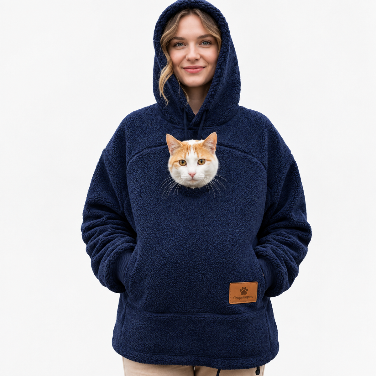 Shoppingoes™ Cozy Pet Pouch Hoodie