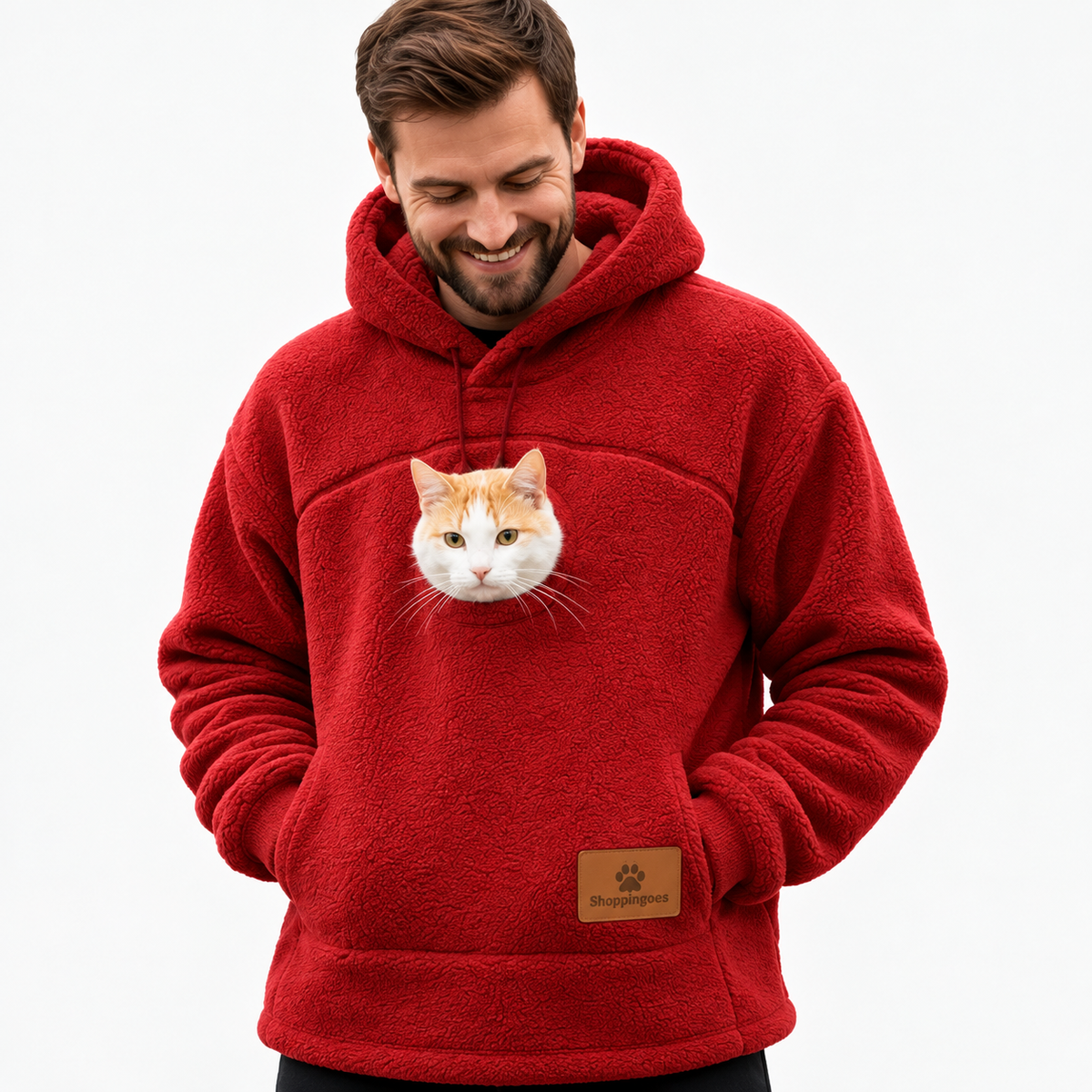 Shoppingoes™ Cozy Pet Pouch Hoodie