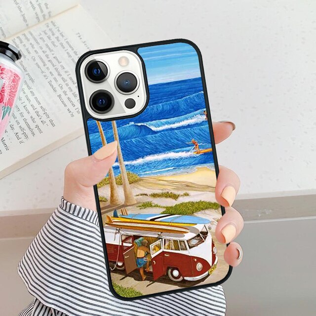 Combi Van Surf Phone Case