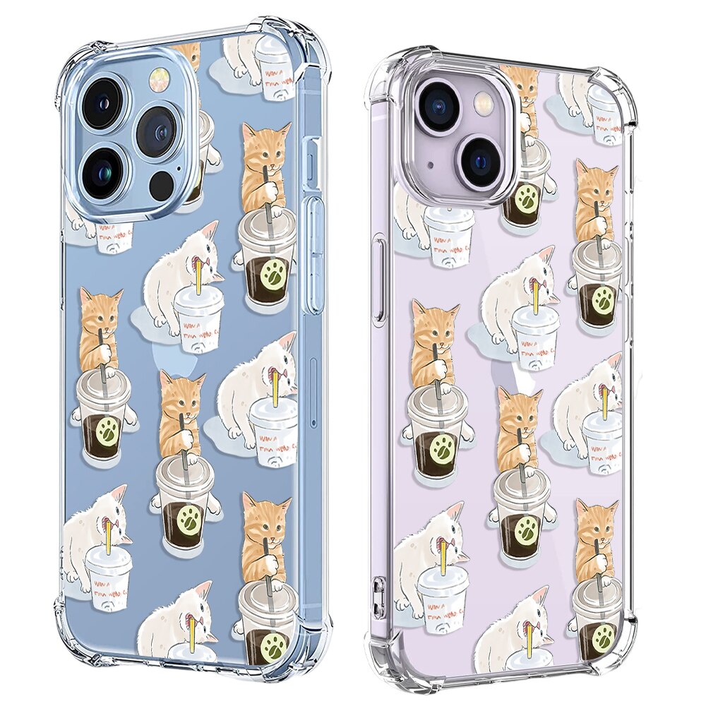 Colorful Dog Pattern Phone Cases