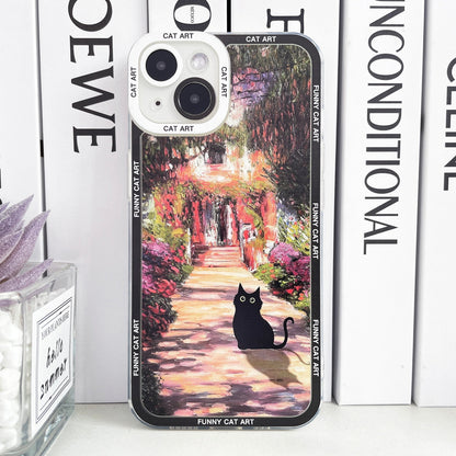 Cat Art iPhone Case