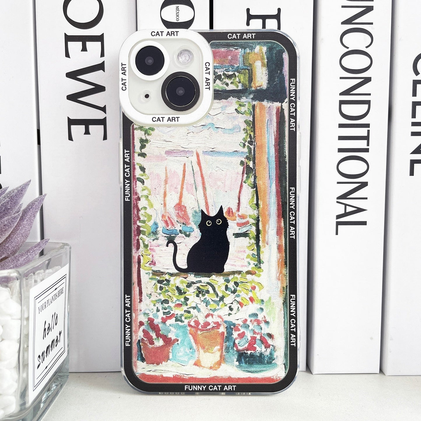 Cat Art iPhone Case