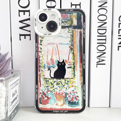 Cat Art iPhone Case