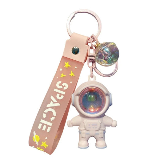 Astronaut Sunset Keychain