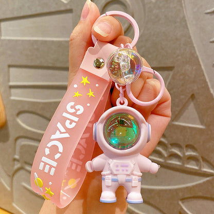 Astronaut Sunset Keychain